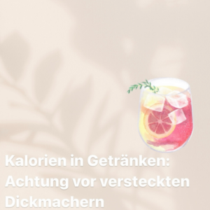 Zucker in Softdrinks
